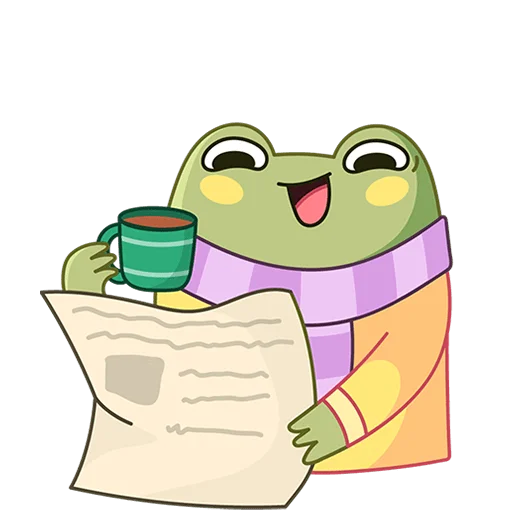 😄 Стикер «Зимний Хоппер Без Текста» для Telegram