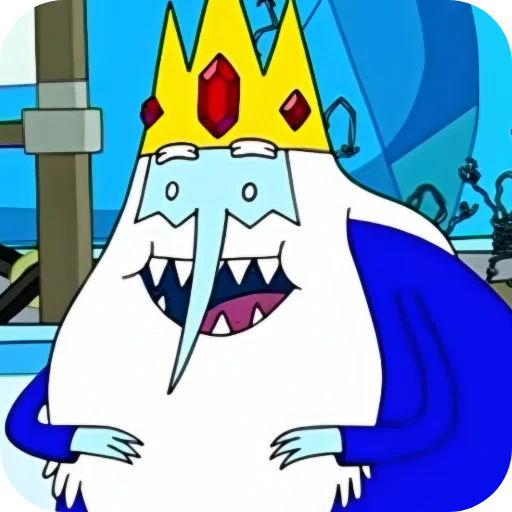 Стикерпак Winter King для Telegram — скачать