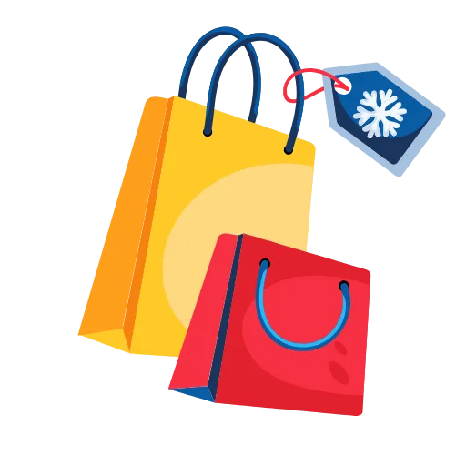 🛍 Эмодзи «Winter Зимний пак» для Telegram