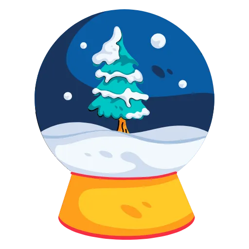 🔮 Эмодзи «Winter Зимний пак» для Telegram