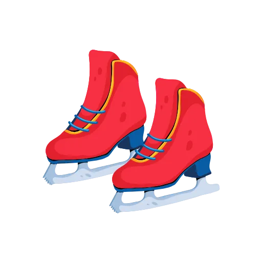 ⛸ Эмодзи «Winter Зимний пак» для Telegram