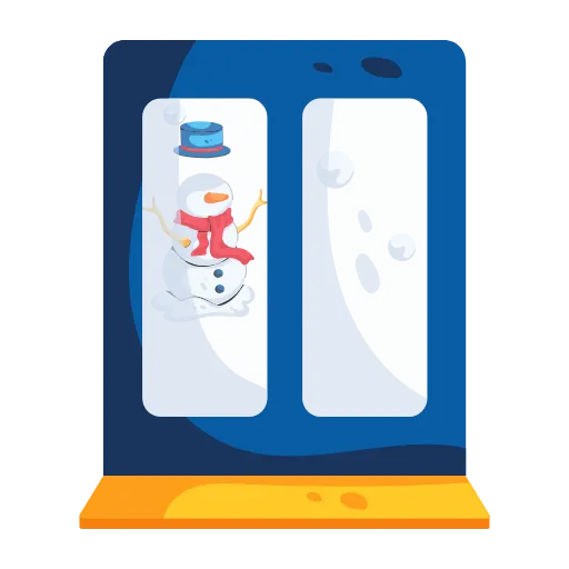 🪟 Эмодзи «Winter Зимний пак» для Telegram