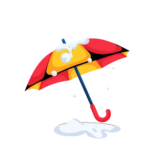 ⛱ Эмодзи «Winter Зимний пак» для Telegram