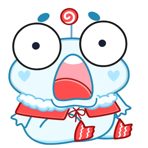 😨 Эмодзи «Winter Pip» для Telegram