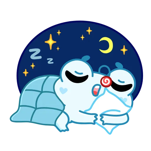 😴 Эмодзи «Winter Pip» для Telegram
