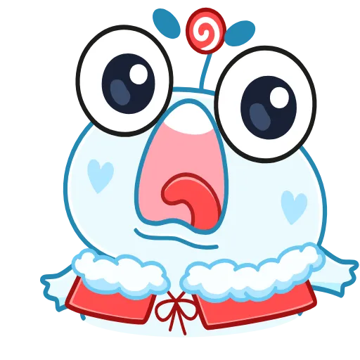😫 Эмодзи «Winter Pip» для Telegram