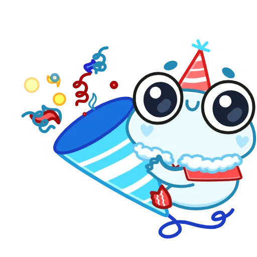🥳 Эмодзи «Winter Pip» для Telegram