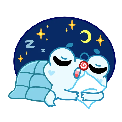 😴 Стикер «Spoiled Rabbit Christmas» для Telegram