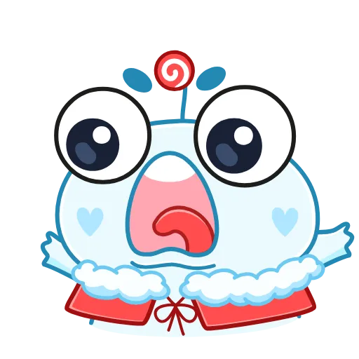 😦 Стикер «Spoiled Rabbit Christmas» для Telegram