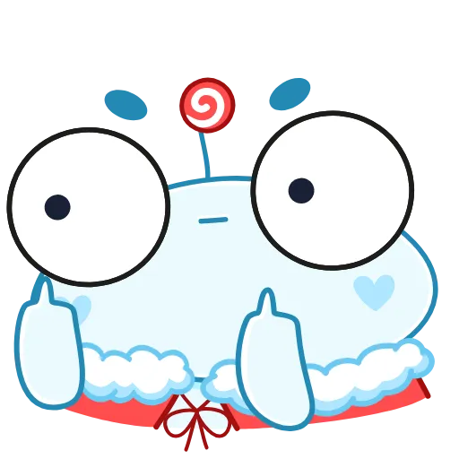 🖕 Стикер «Spoiled Rabbit Christmas» для Telegram