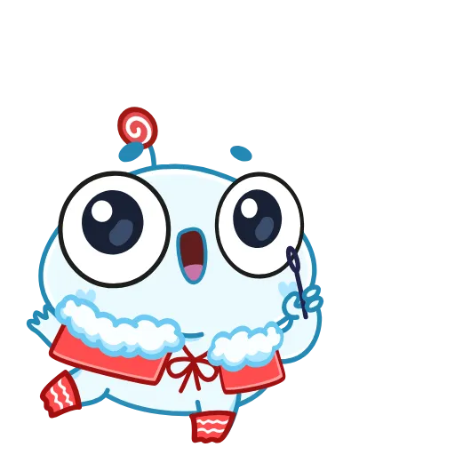 💙 Стикер «Spoiled Rabbit Christmas» для Telegram