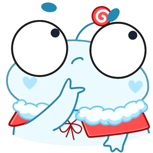 🤔 Стикер «Spoiled Rabbit Christmas» для Telegram