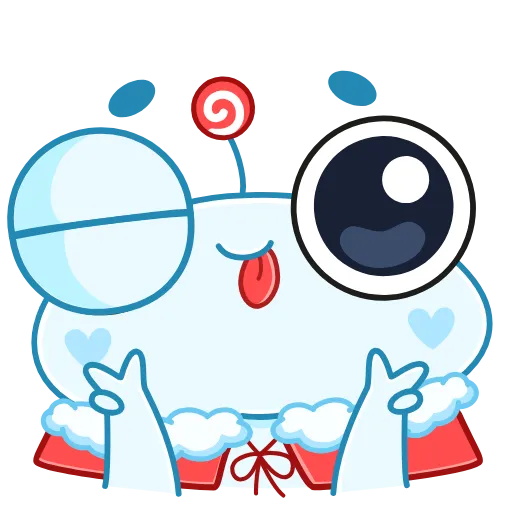 ✌️ Стикер «Spoiled Rabbit Christmas» для Telegram