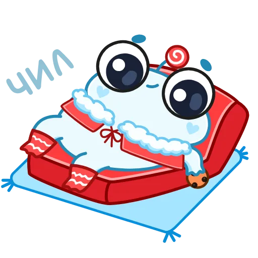 🏖 Стикер «Spoiled Rabbit Christmas» для Telegram