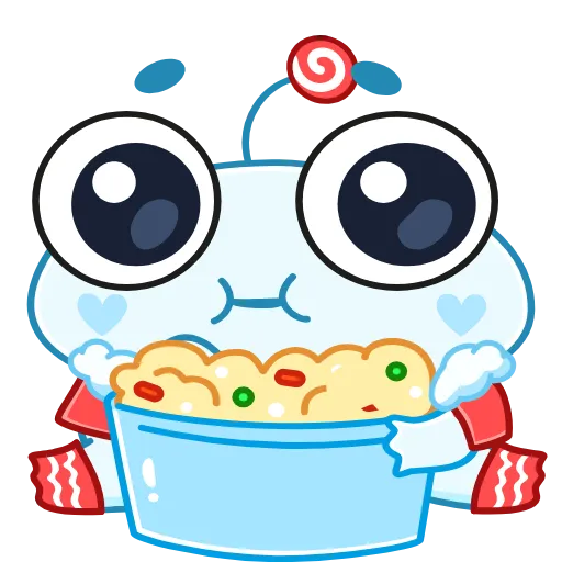 🍿 Стикер «Spoiled Rabbit Christmas» для Telegram