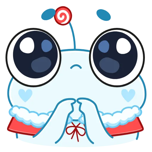 😟 Стикер «Spoiled Rabbit Christmas» для Telegram