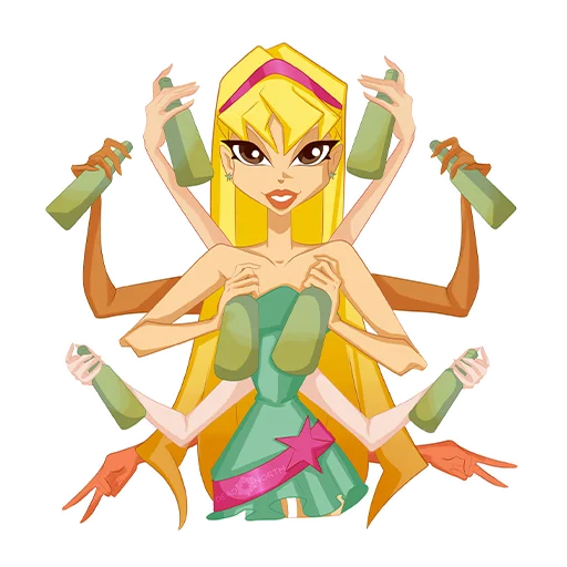 🍷 Стикер «Winx Club Magic Stickers (Part 1)» для Telegram