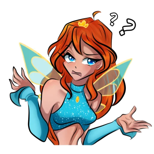 ❔ Стикер «Winx Club Magic Stickers (Part 1)» для Telegram
