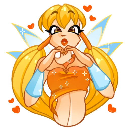 ❤️ Стикер «Winx Club Magic Stickers (Part 1)» для Telegram