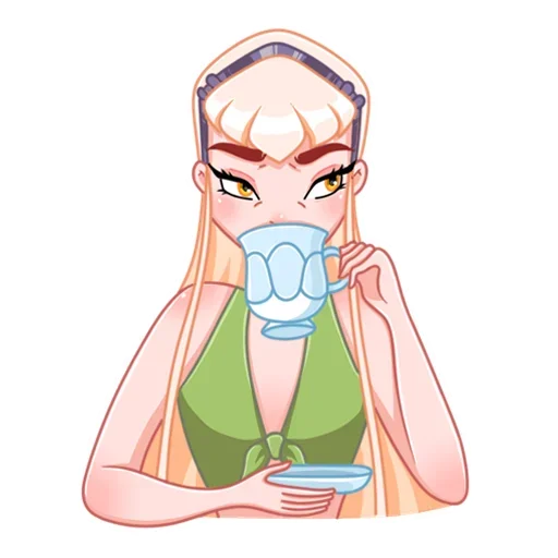 ☹️ Стикер «Winx» для Telegram