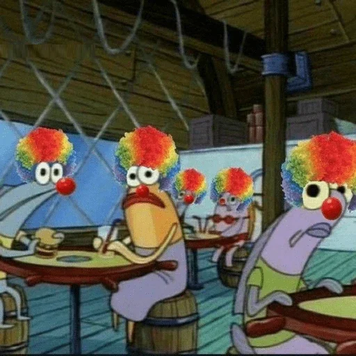 🤡 Стикер «CLOWNS» для Telegram