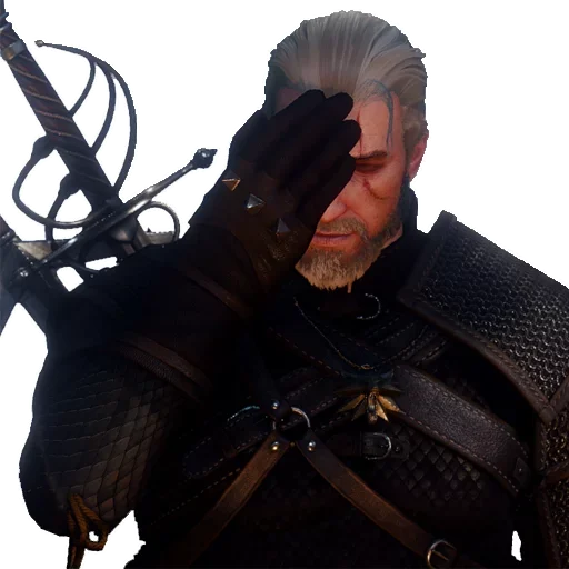 😞 Стикер «Witcher DSSP» для Telegram
