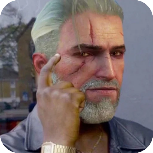 🧐 Стикер «Witcher DSSP» для Telegram