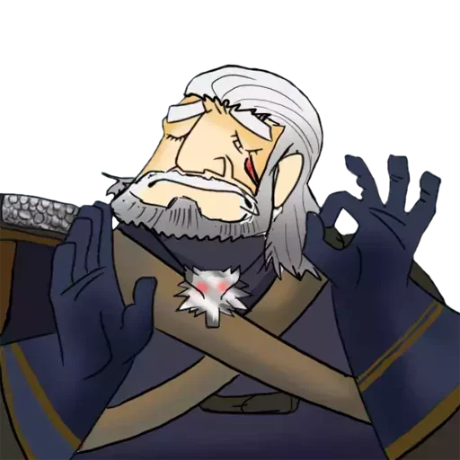 👌 Стикер «Witcher DSSP» для Telegram