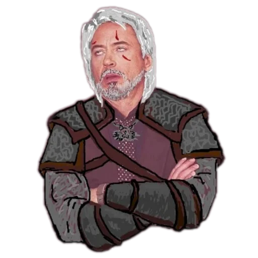 😒 Стикер «Witcher DSSP» для Telegram