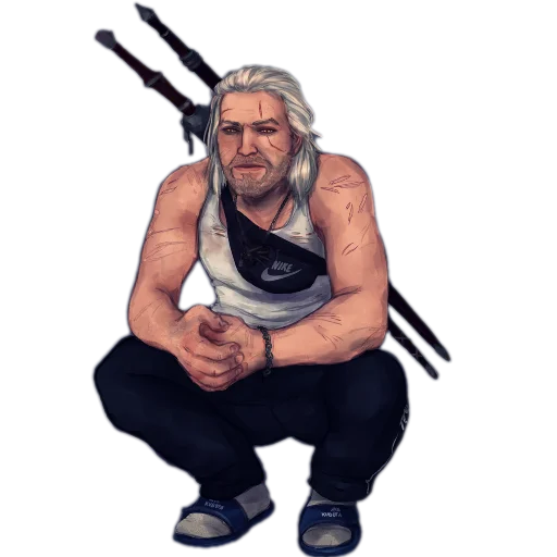 💪 Стикер «Witcher DSSP» для Telegram