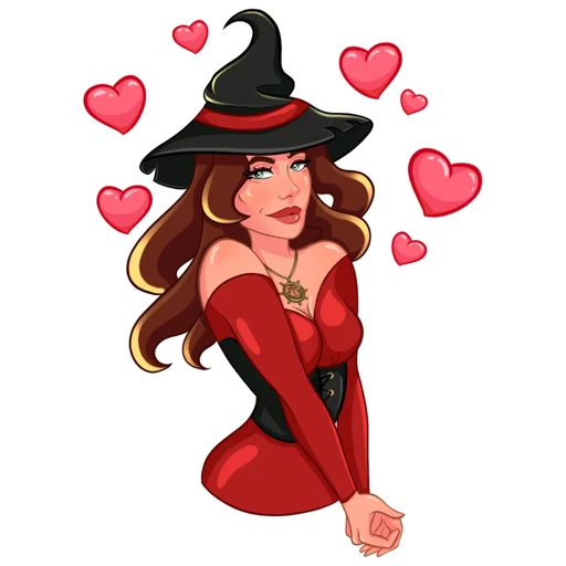 Стикерпак Witchulitta для Telegram — скачать