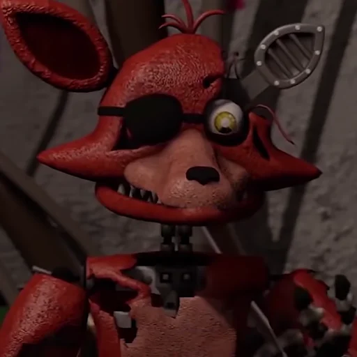 🦊 Стикер «Unwithered/Withered Foxy» для Telegram