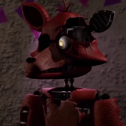 🦊 Стикер «Unwithered/Withered Foxy» для Telegram