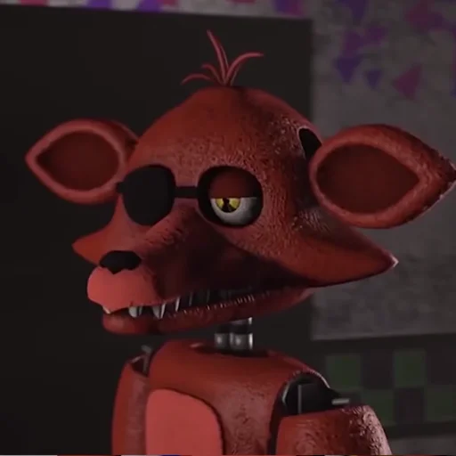 🦊 Стикер «Unwithered/Withered Foxy» для Telegram