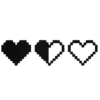 〽️ Эмодзи «Custom profile #other #white» для Telegram
