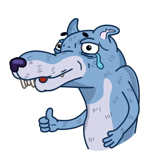 Стикерпак Wolf Comrade для Telegram — скачать