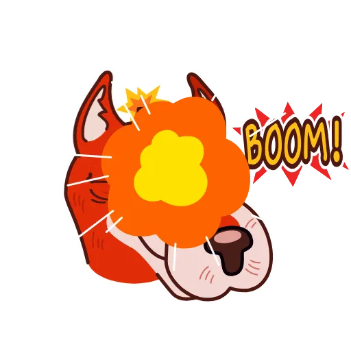 💣 Стикер «Wolf Comrade» для Telegram