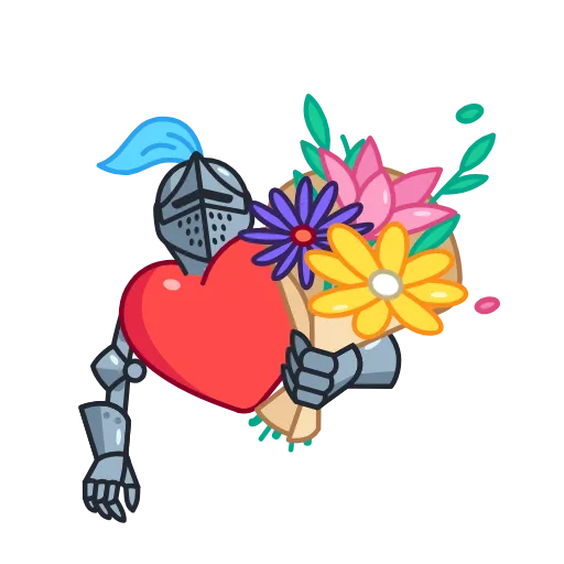 💐 Стикер «8 Марта» для Telegram