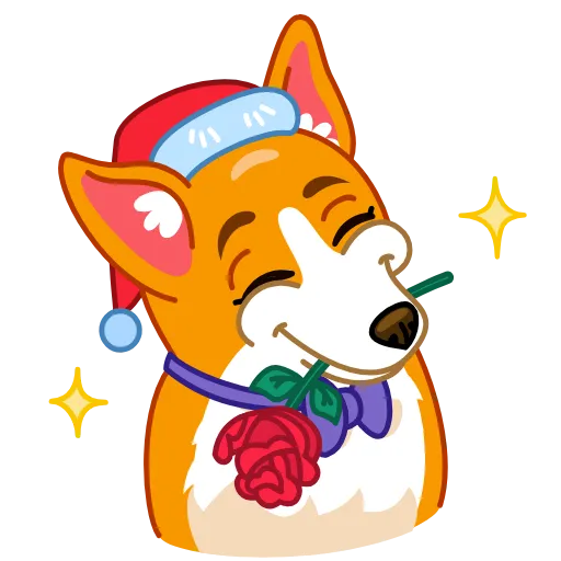 💐 Стикер «8 Марта» для Telegram