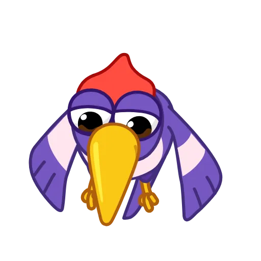 👍 Стикер «Woodpecker» для Telegram