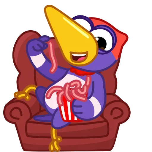 🍿 Стикер «Woodpecker» для Telegram