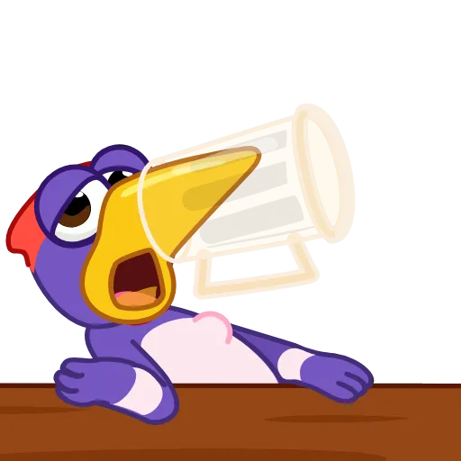 🍺 Стикер «Woodpecker» для Telegram