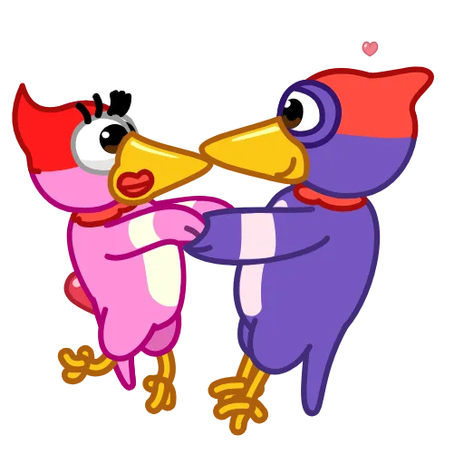 💞 Стикер «Woodpecker» для Telegram