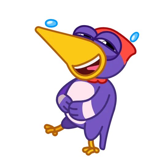 Стикерпак Woodpecker для Telegram — скачать