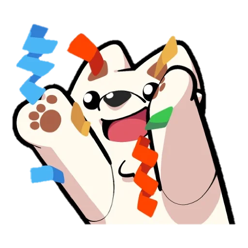 🎊 Стикер «Woofle Doggo» для Telegram