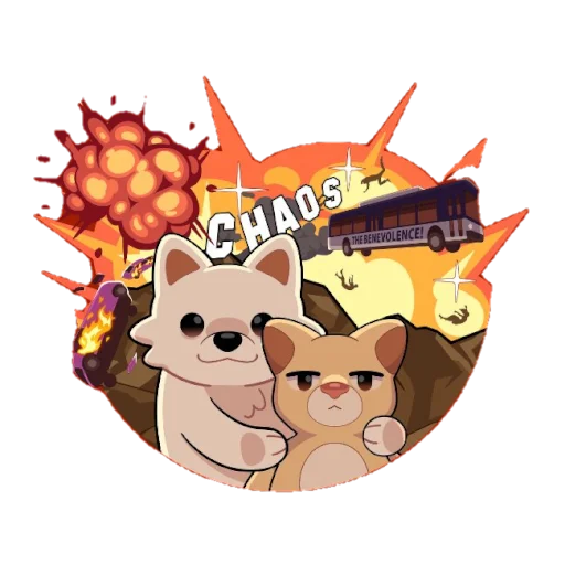 💥 Стикер «Woofle Doggo» для Telegram