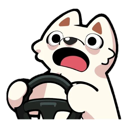 😨 Стикер «Woofle Doggo» для Telegram