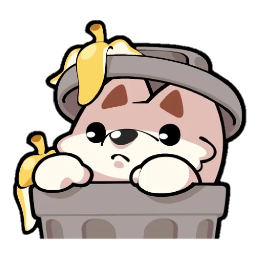 🙁 Стикер «Woofle Doggo» для Telegram