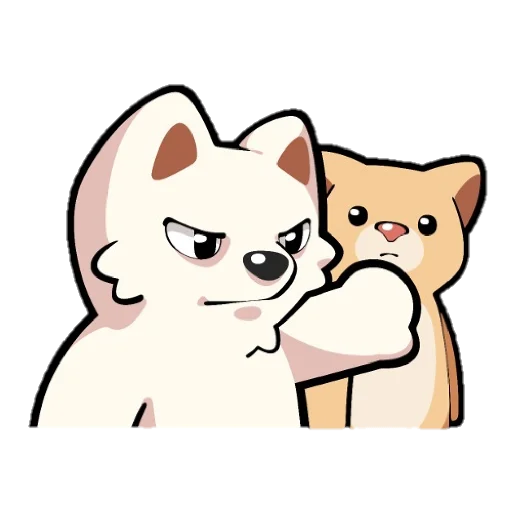 😔 Стикер «Woofle Doggo» для Telegram