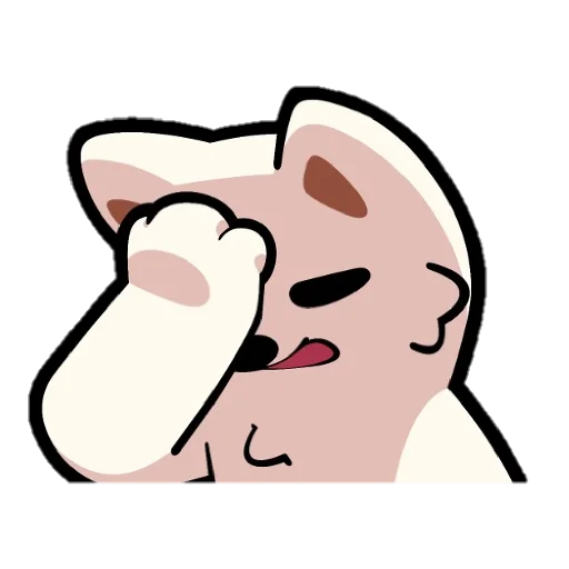 😮‍💨 Стикер «Woofle Doggo» для Telegram